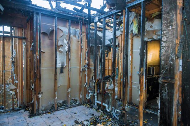 Professional Fire Damage Removal technician working in Prescott, WI